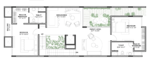 Assetz-Earth-&-Essence-Row-Houses-5-BHK-First-Floor-Plan