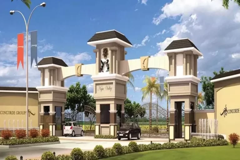 Concorde Napa Valley villa in south Bangalore Entrance