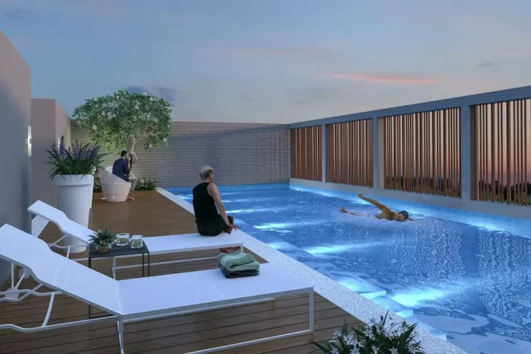 DNR Spring Leaf Apartment in Bangalore Swimming-Pool