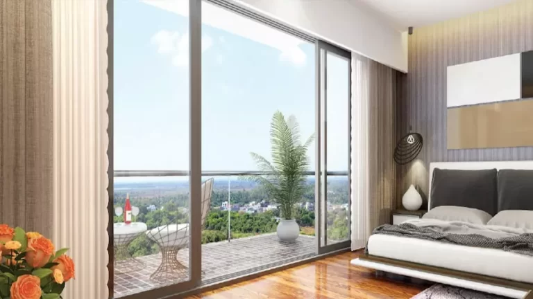 G Corp Residences Apartment in Bangalore Balcony