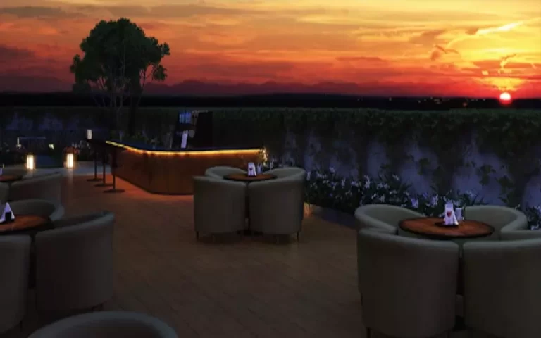 G Corp Residences Apartment in Bangalore Lounge-Outside-Area