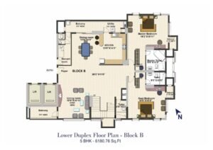 HM-Grandeur-5-BHK-Lower-Duplex-Block-B-Floor-Plan