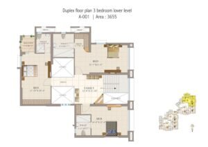 HM-Tropical-Tree-4-BHK-Duplex-Floor-Plan