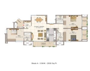 HM-Tropical-Tree-Block-A-3-BHK-Floor-Plan