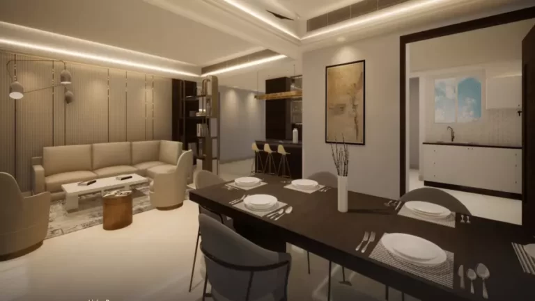 La Palazzo Apartment in Bangalore-Dining-Area