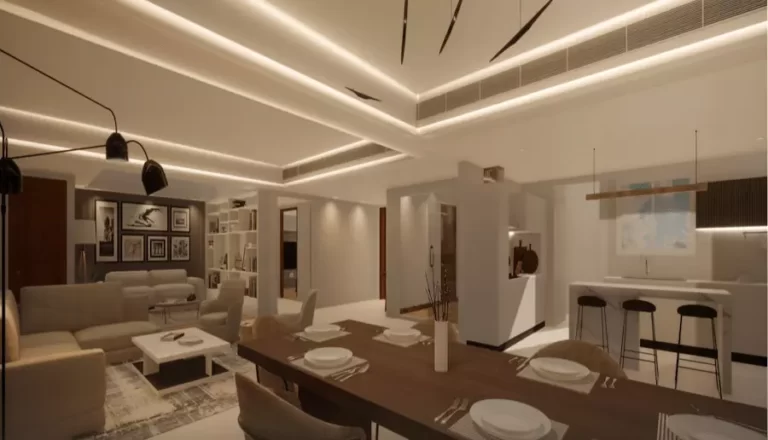 La Palazzo Apartment in Bangalore Living-Room