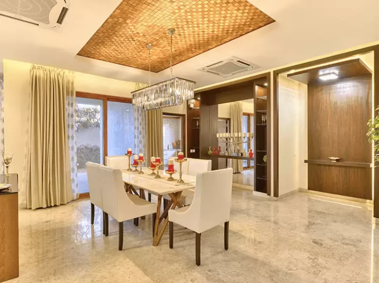 Ncc-Urban-Misty-Woods-villa in Bangalore -Dining-Area