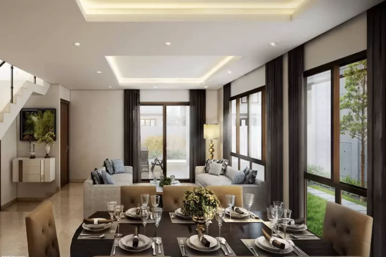 Adarsh Tranqville Villa in Bangalore Dining-Area