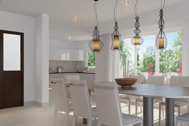 Adarsh Wisteria Villa in Bangalore -Dining-Area