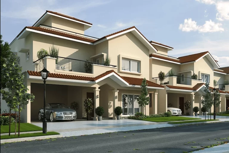 Adarsh Wisteria Villa in Bangalore -East-Facing-View