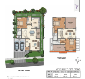 Adarsh-Wisteria-Villa-Type-B-Floor-Plan