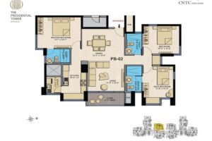 CNTC-The-Presidential-Tower-3-BHK-Floor-Plan