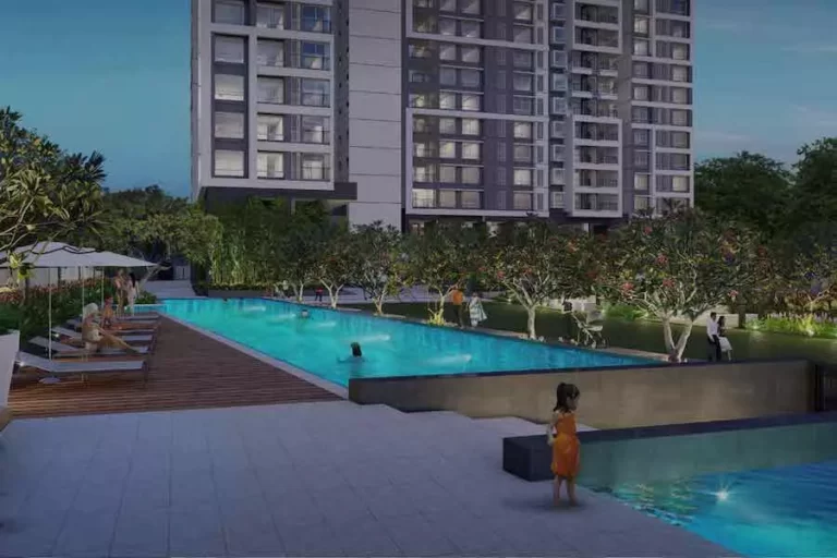 DNR Highline Apartment in Bangalore-Swimming-Pool