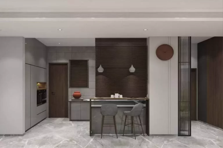 DNR Highline Apartment in Bangalore-Kitchen