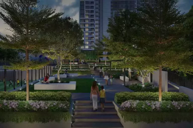 DNR Highline Apartment in Bangalore Landscape-View