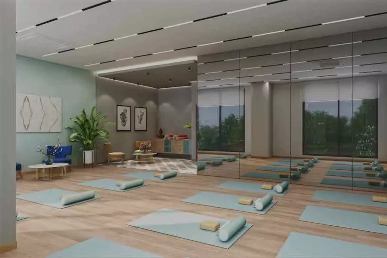 DNR Highline Apartment in Bangalore Yoga-Studio