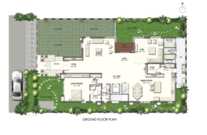 DivyaSree-77-East-4-Bedroom-Villa-Ground-Floor-Plan