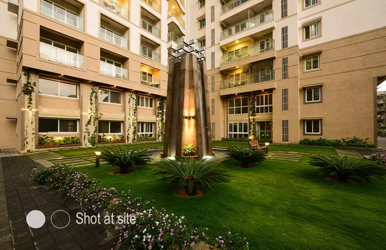 HM Tropical Tree Apartment in North Bangalore Garden