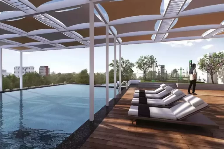 Life By The Lake Apartment in Bangalore Pool