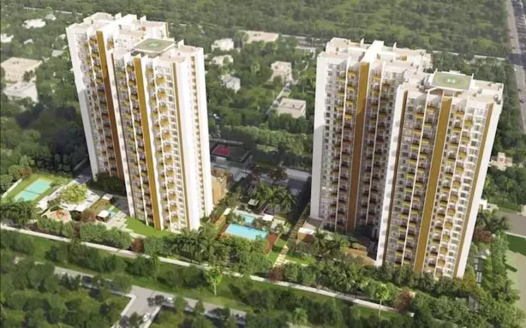 Mahindra Windchimes Apartments in Bangalore Aerial-View