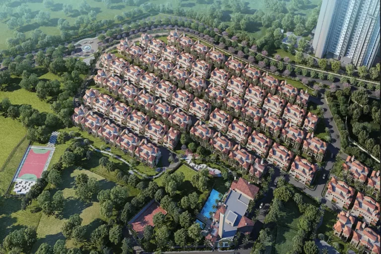 Prestige Aspen Greens Villa in Bangalore -Bird-Eye-View
