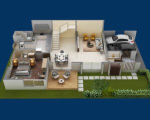 Purva-Sparkling-Springs-3-BHK-Floor-Plan