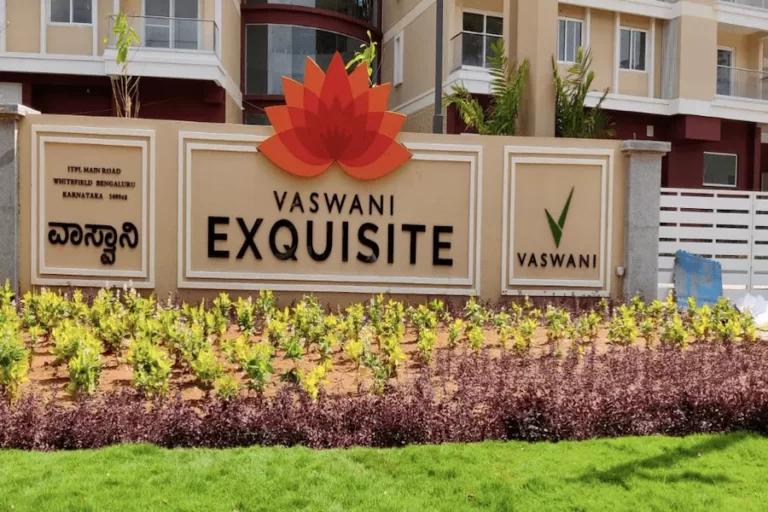 Vaswani Exquisite Apartment in Balcony whitefield Bangalore Exterior