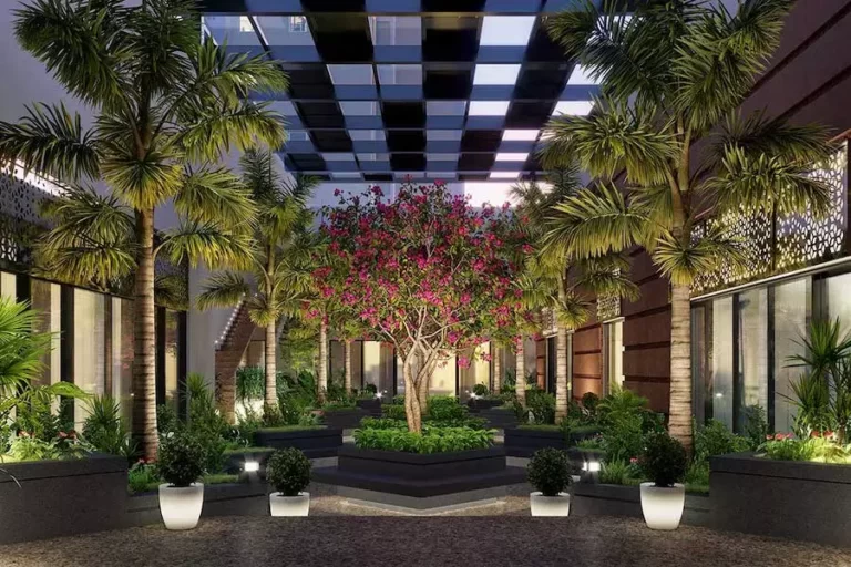 Century Ethos Apartment in Heball Bangalore Courtyard