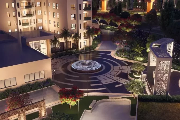 Century Ethos Apartment in Heball Bangalore Interior-Fountain