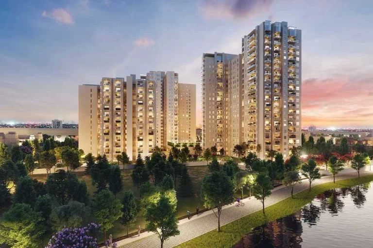 Century Ethos Apartment in Heball Bangalore Lake-View