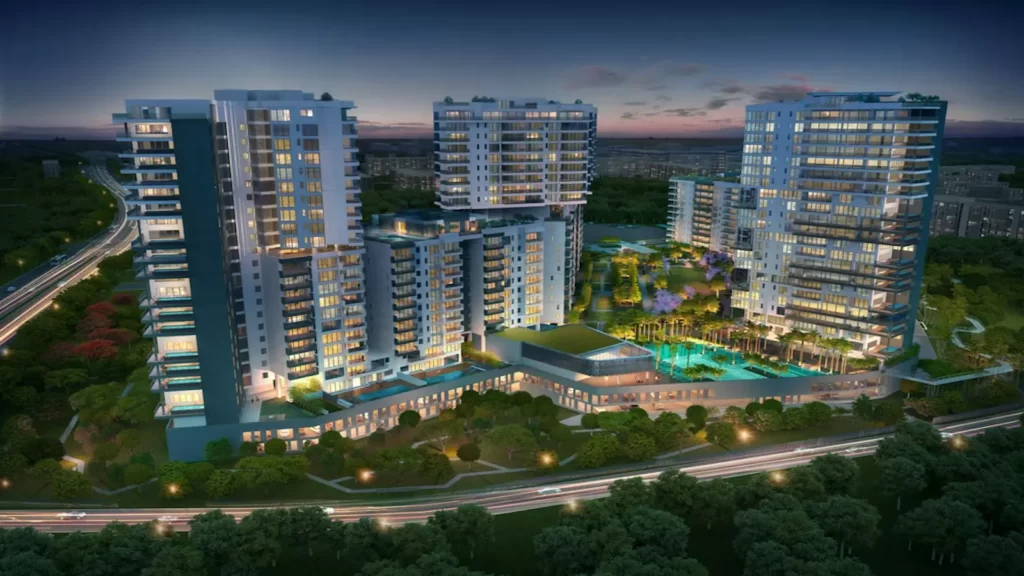 Embassy Lake Terraces Apartments in Hebbal Bangalore