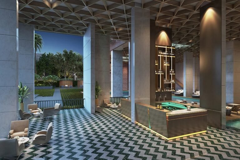 Koncept Ambience Apartment in Bangalore-Party-Deck-Night