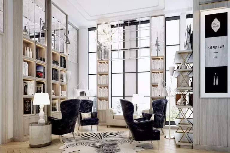 Leela Residence Apartment in Bangalore-Library