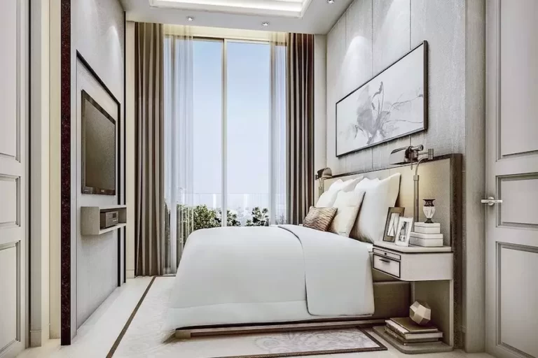 Leela Residence Apartment in Bangalore Bedroom