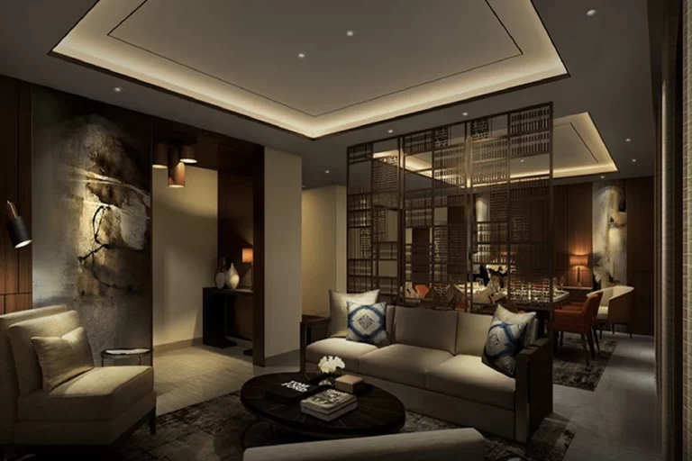 Adarsh Palm Acres Villa in Bangalore Sitting-Area