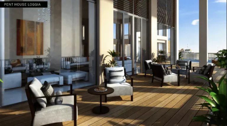 Miraya Rose Apartment in Bangalore Penthouse-Loggia