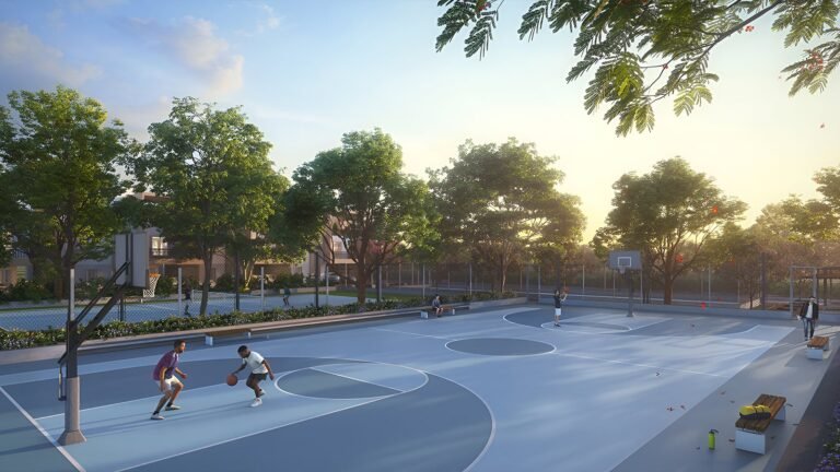 Allure Avani Villa in Kammasandra, Bangalore basketball court