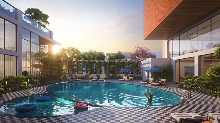 Allure Avani Villa in Kammasandra, Bangalore swimming pool