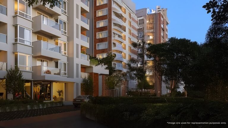 Brigade Laguna Apartment in Hebbal North Bangalore Entrance Plaza with Portal