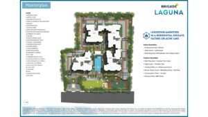 Brigade Laguna Apartment in Hebbal North Bangalore Master Plan