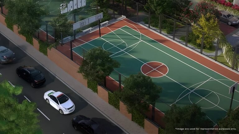 Brigade Laguna Apartment in Hebbal North Bangalore Multipuropse court