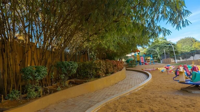 HM Indigo Apartment in JP Nagar Bangalore Walking path