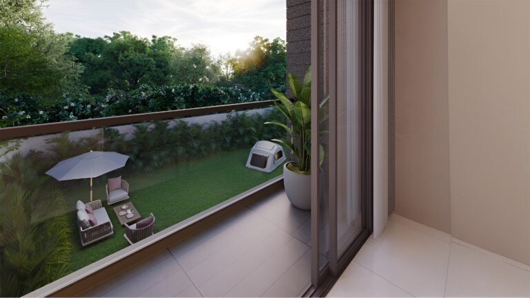 Riviera UNO Row Villa in Whitefield Bangalore Balcony View