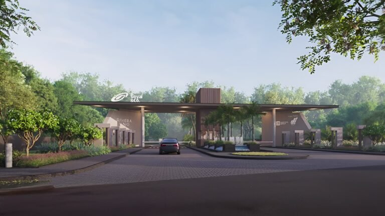 Riviera UNO Row Villa in Whitefield Bangalore Main Entrance Gate