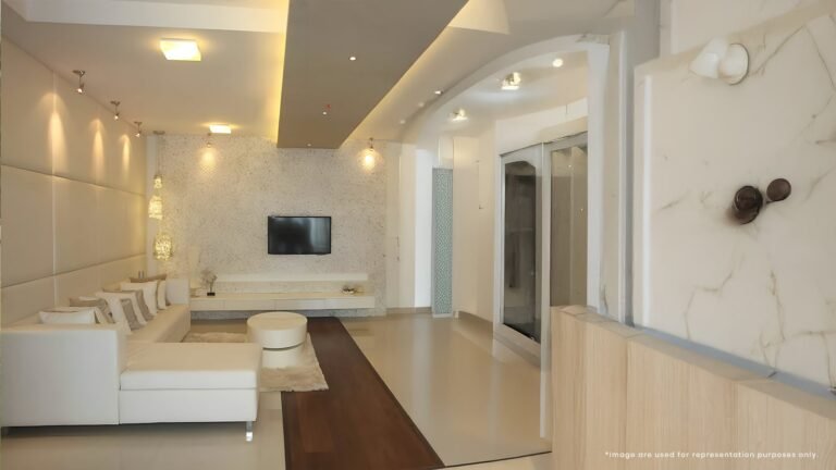 Sattva Aquavista Apartment in Bannerghatta Road Bangalore living area