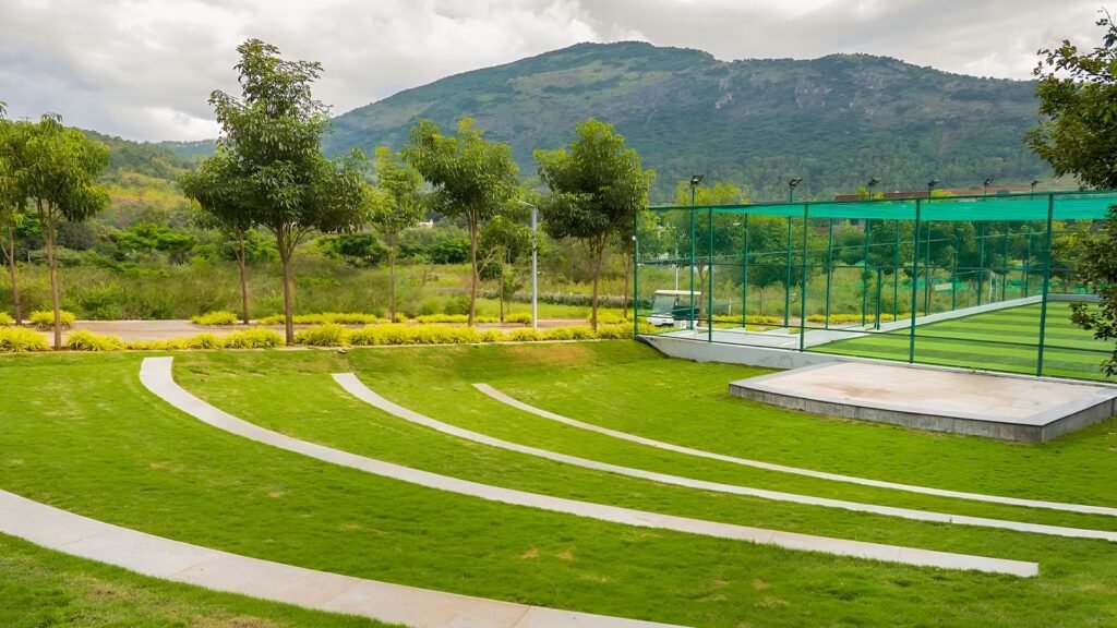 The Earth 4 The Earth Plots in Nandi Hills, Bangalore Multipurpose court