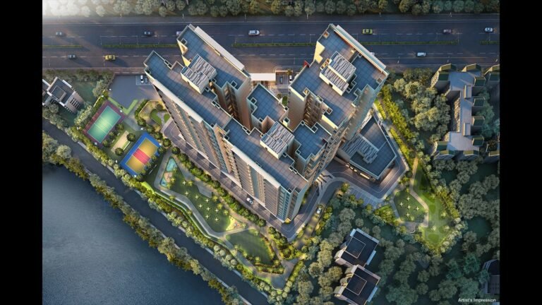 Vaswani Starlight Apartment in Whitefield Bangalore arial view