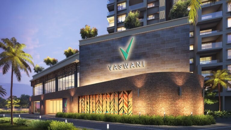 Vaswani Starlight Apartment in Whitefield Bangalore walking pathway