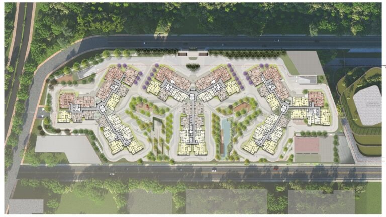 L&T Elara Celestia Apartment in Off Bellary Road Master Plan