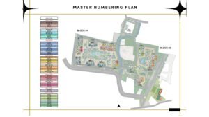 Prestige Southern Star Apartment in Akshayanagr, Bannerghatta Road Bangalore Master Numbering Plan